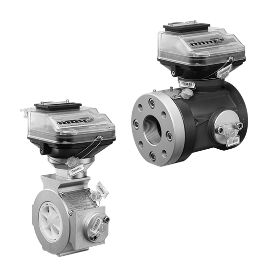 Medidor de flujo de gases mecรกnico